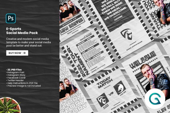Download Esports Social Media Pack - Media pack Collection