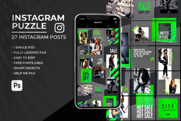 Download City -  Instagram Puzzle Feed - Instagram Collection