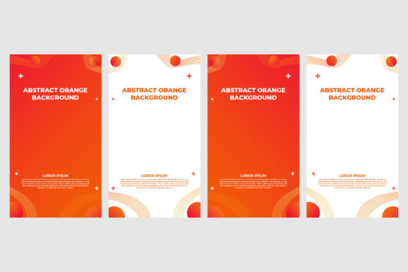 Download Orange Instagram Stories Template - Instagram Collection
