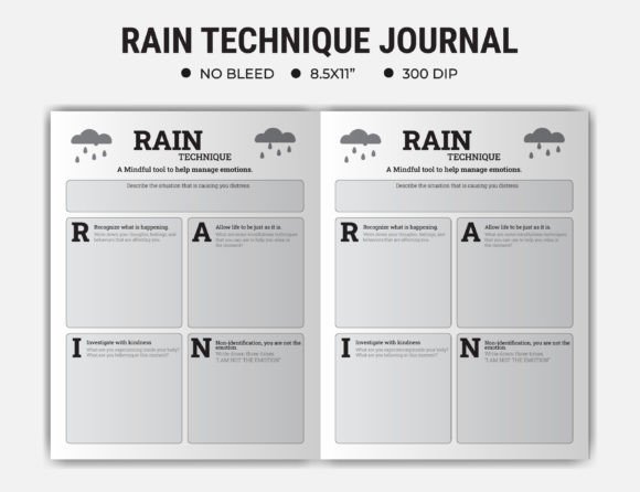 Download Rain Technique Therapy Notebook - Premium Bundle