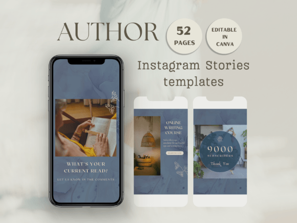 Download Writer Instagram Story Template - Instagram story Collection
