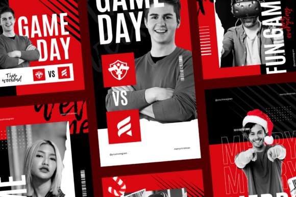 Download Christmas Esports Instagram Template - Instagram Collection
