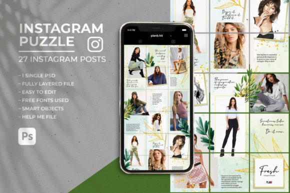 Download Fresh - Instagram Puzzle Feed - Instagram Collection