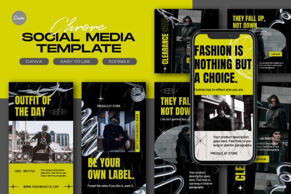 Download Chrore Fashion Instagram Template - Instagram Collection