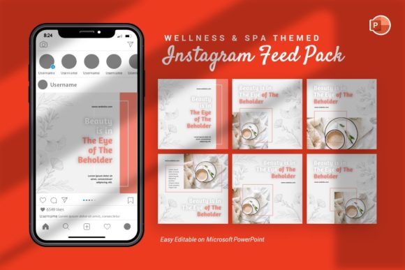 Download Instagram Feed - Wellness Template - Instagram Collection
