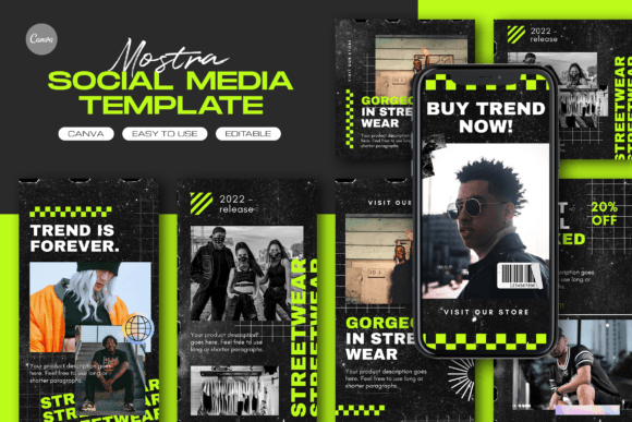 Download Mostra Fashion Instagram Template - Instagram Collection