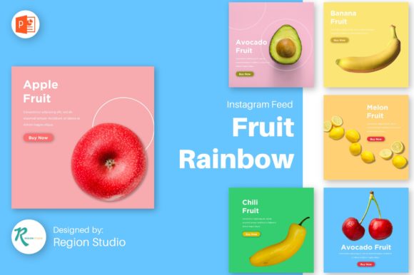 Download Instagram Feed - Fruit Rainbow - Instagram Collection