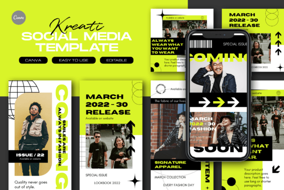 Download Kreati Fashion Instagram Template - Instagram Collection