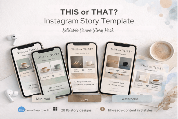 Download This or That Instagram Story Templates - Instagram story Collection