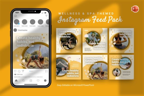 Download Instagram Feed - Wellness Template - Instagram Collection