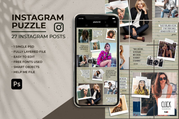 Download Click Instagram Puzzle - Instagram Collection