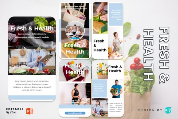 Download Instagram Story - Fresh &amp; Health - Instagram story Collection