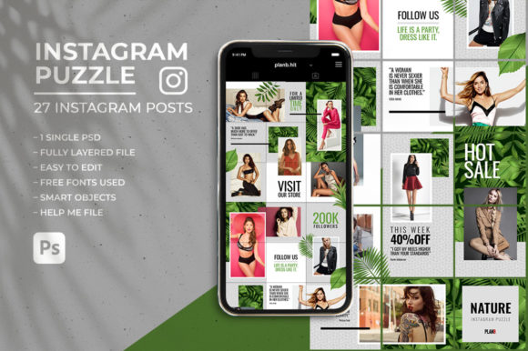 Download Nature - Instagram Puzzle Feed - Instagram Collection