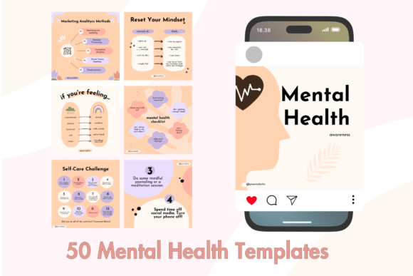 Download Mental Health Instagram Templates - Instagram Collection
