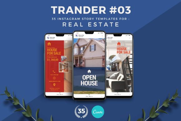 Download Trander Three-Instagram Story Templates - Instagram story Collection