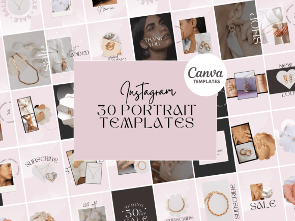 Download Pink Glitter Instagram Template Designs - Instagram Collection