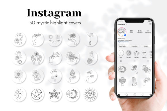 Download Mystic Instagram Story Highlight Covers - Instagram story Collection