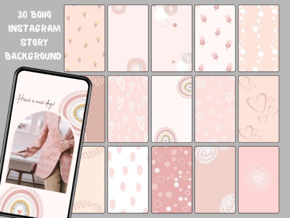 Download 30 Boho Instagram Story Background - Instagram story Collection