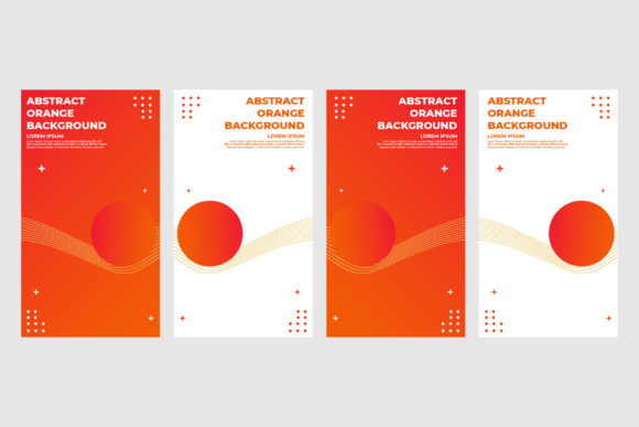 Download Orange Instagram Stories Template - Instagram Collection