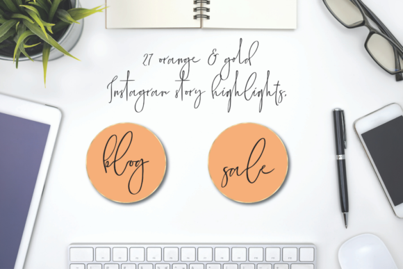 Download Orange Instagram Story Highlight, Insta - Instagram story Collection
